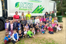 Už v mateřské školce se děti učí jak správně třídit odpad